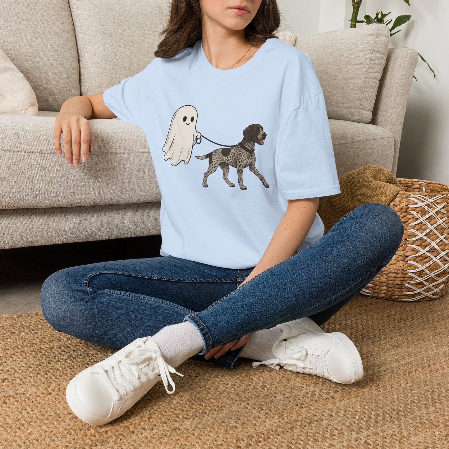 German Shorthaired Pointer Halloween Ghost