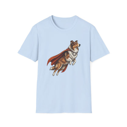 Rough Collie Superhero