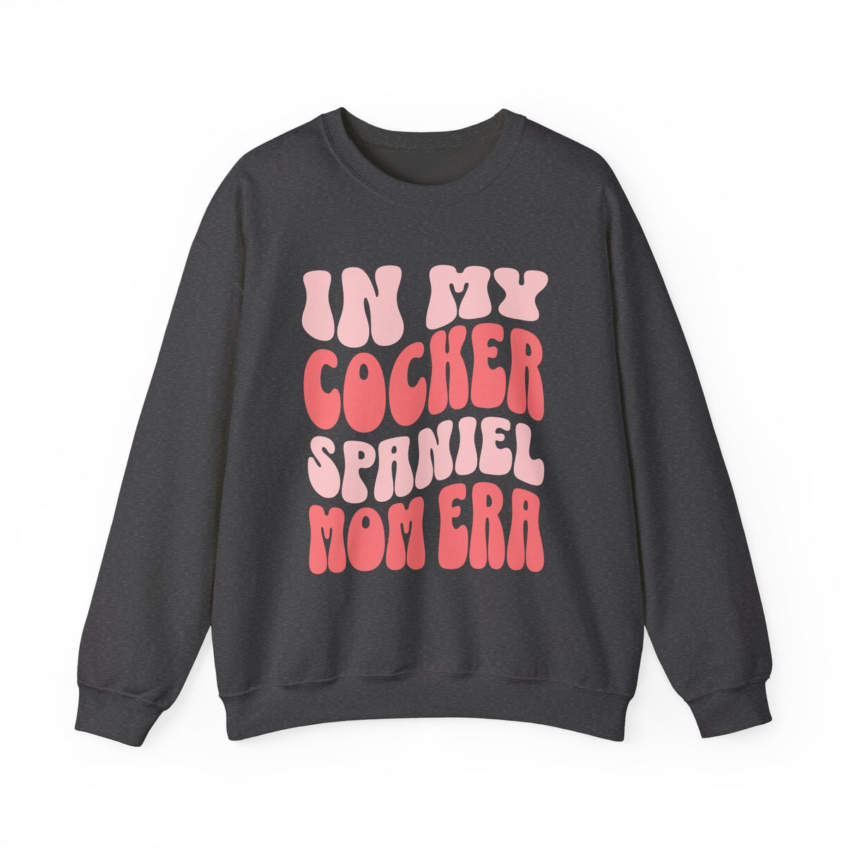 Cocker Spaniel Mom Era Crewneck Sweatshirt