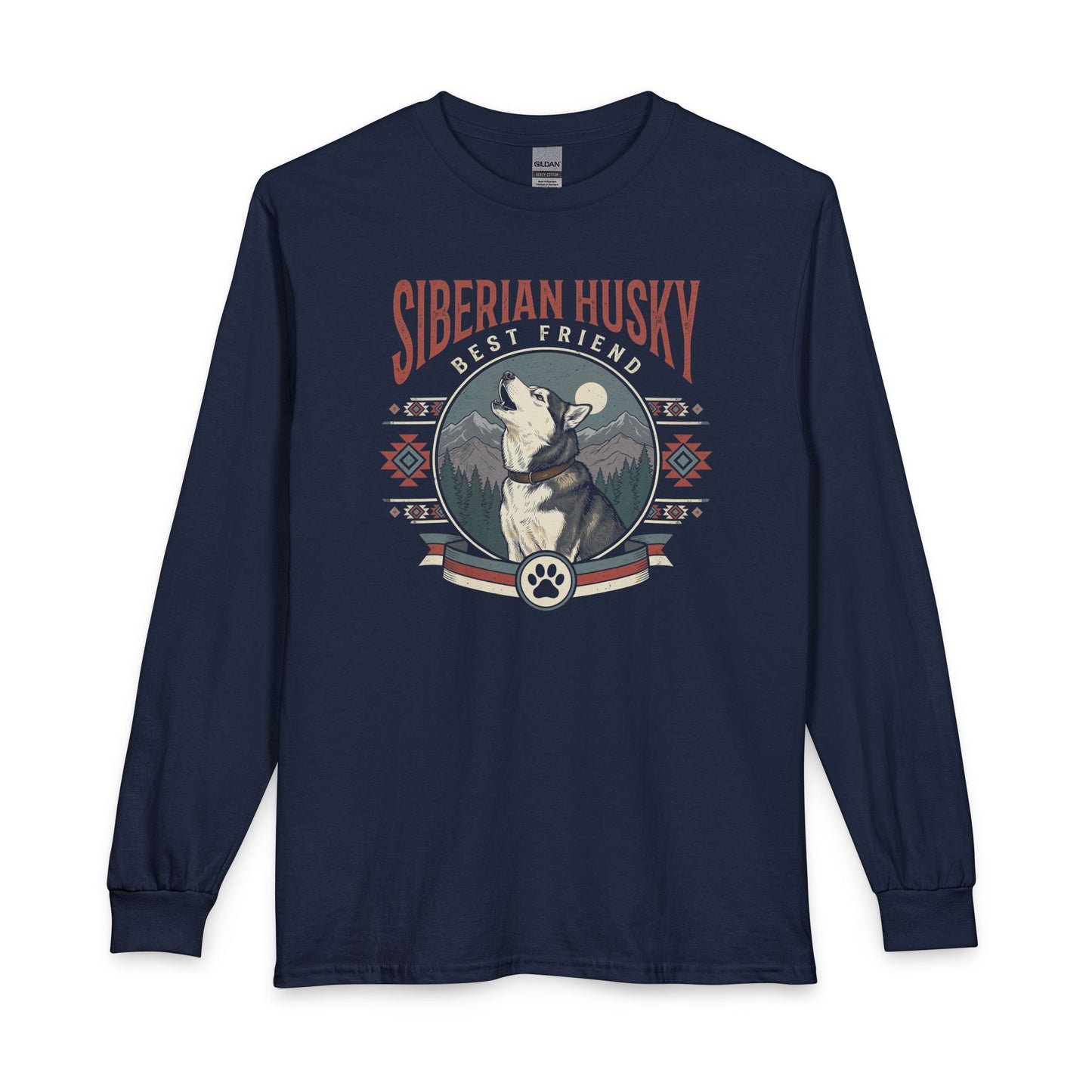 Siberian Husky Best Friend Long Sleeve
