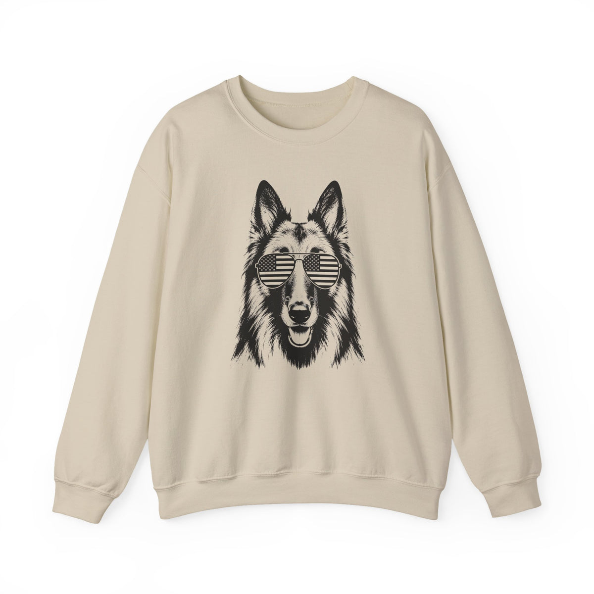 Belgian Tervuren USA Crewneck Sweatshirt