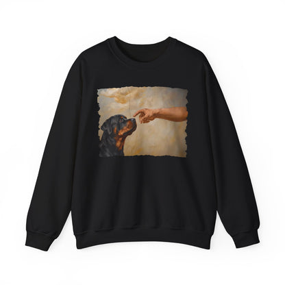 Rottweiler Creation Crewneck Sweatshirt
