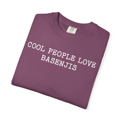 Cool People Love Basenjis Premium Tee