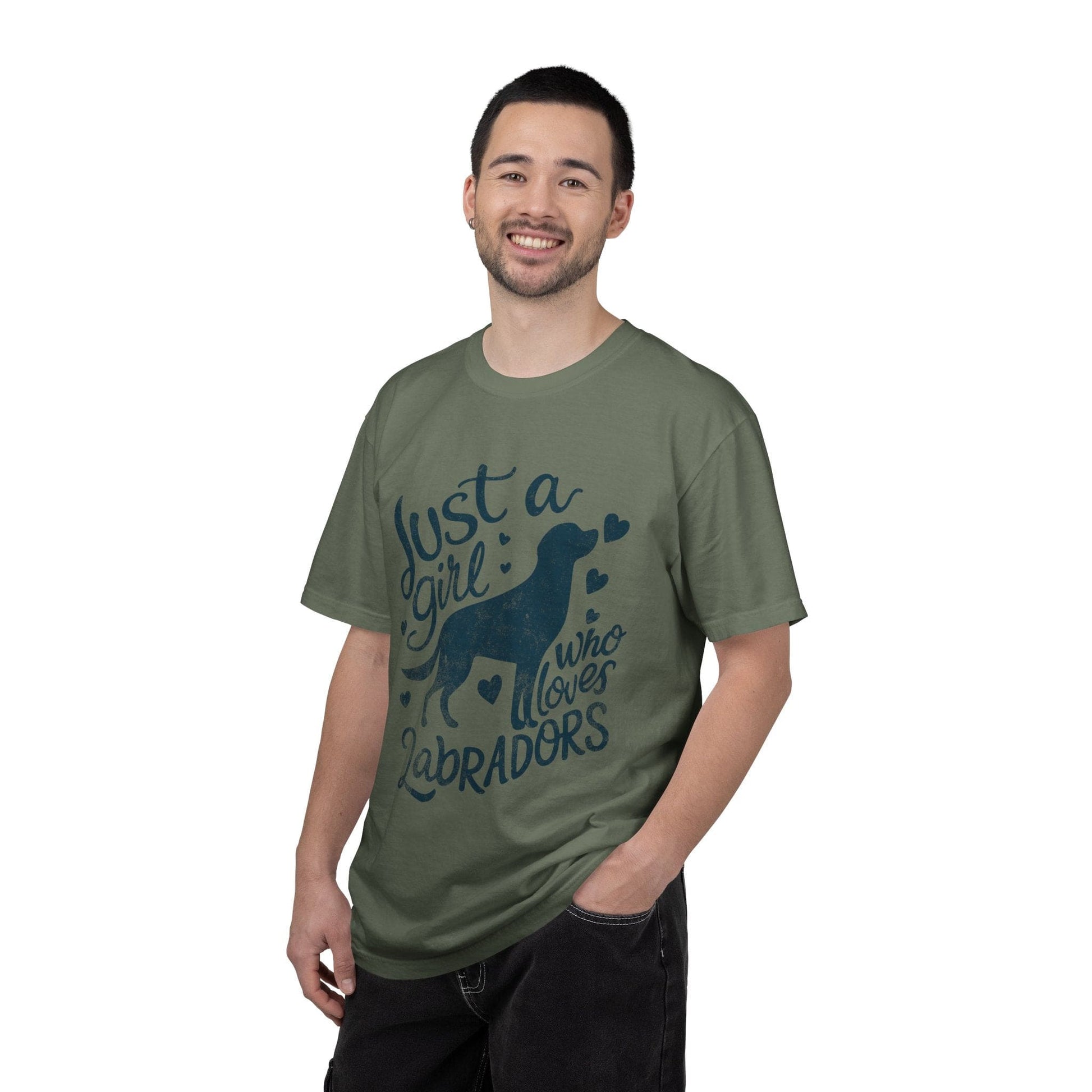 Girl Loves Labrador Premium Tee
