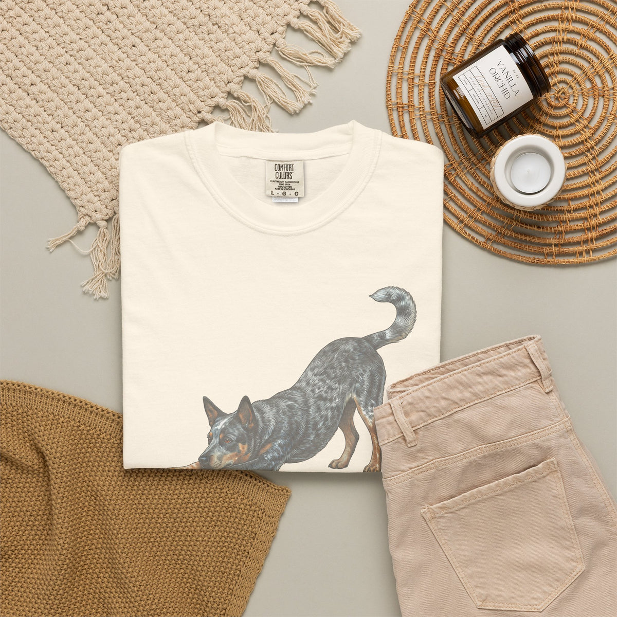 Australian Cattle Dog Big Stretch Premium Tee