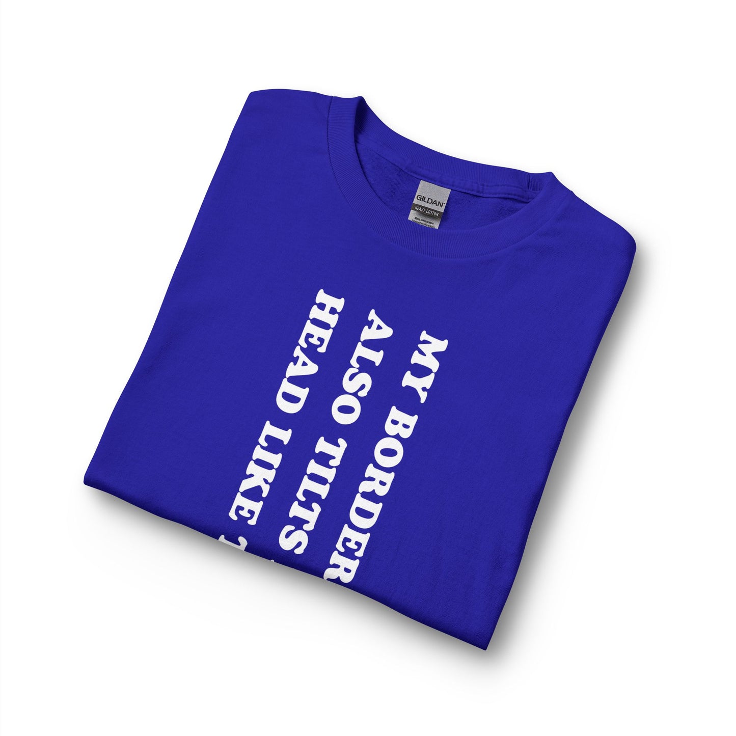 Border Collie Tilt His Head Long Sleeve