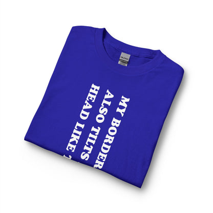 Border Collie Tilt His Head Long Sleeve