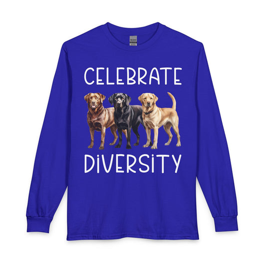 Celebrate Diversity Labrador Long Sleeve Royal
