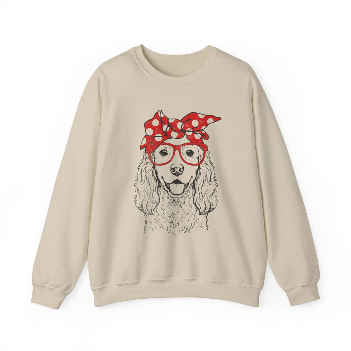 Cute Cocker Spaniel Crewneck Sweatshirt