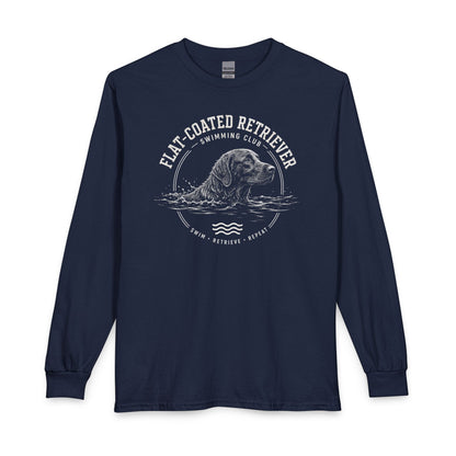 Flat-Coated Retriever Swimming Club Long Sleeve