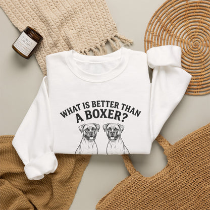 2 Boxers Halftone Crewneck Sweatshirt