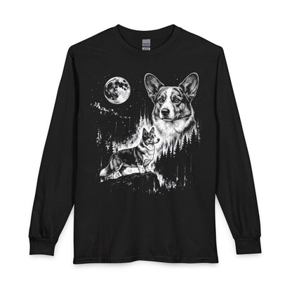 Cardigan Welsh Corgi Moonlight Long Sleeve