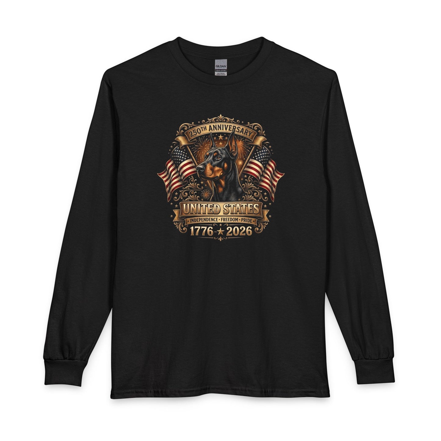 Doberman 250 USA Anniversary Long Sleeve