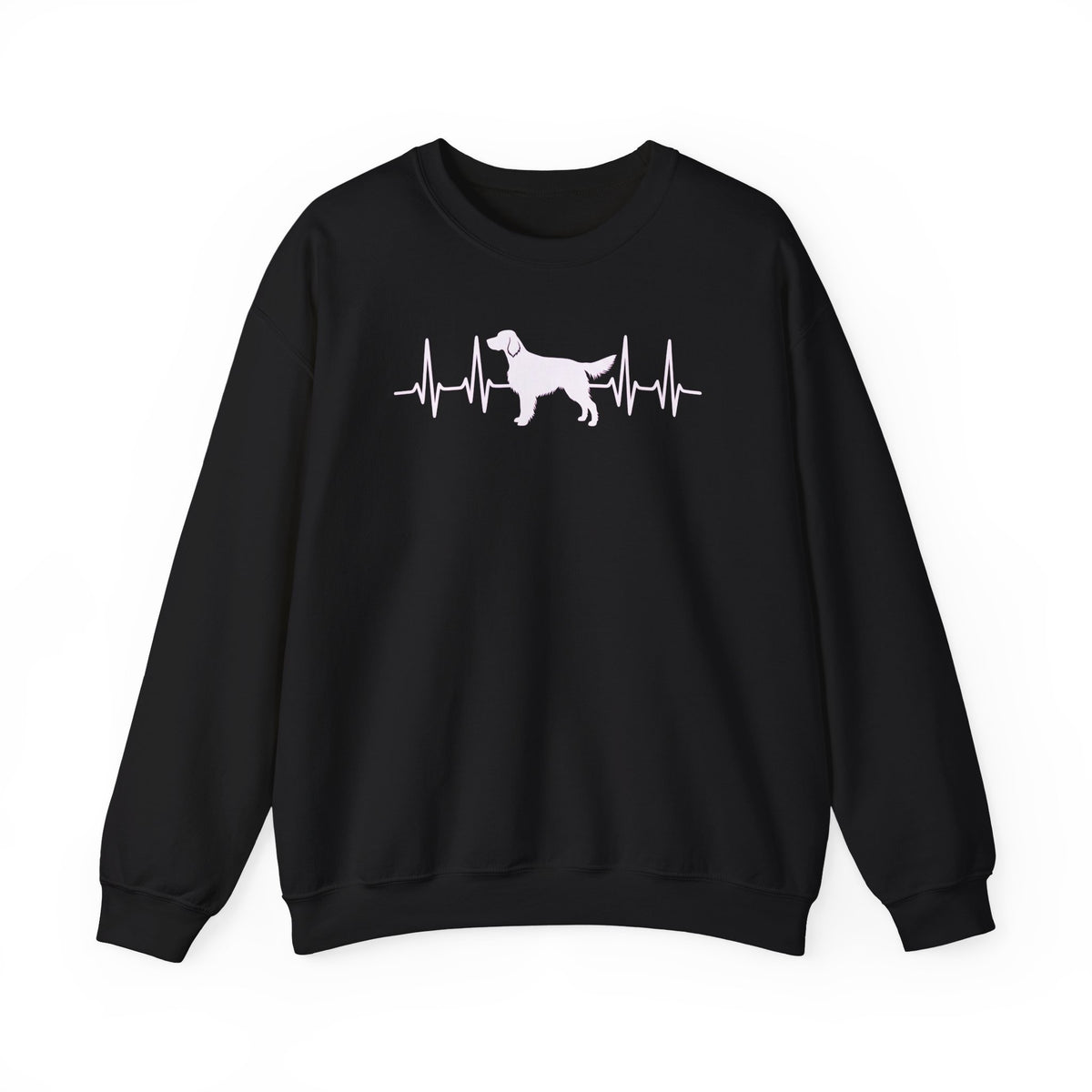 English Setter Heartbeat Crewneck Sweatshirt