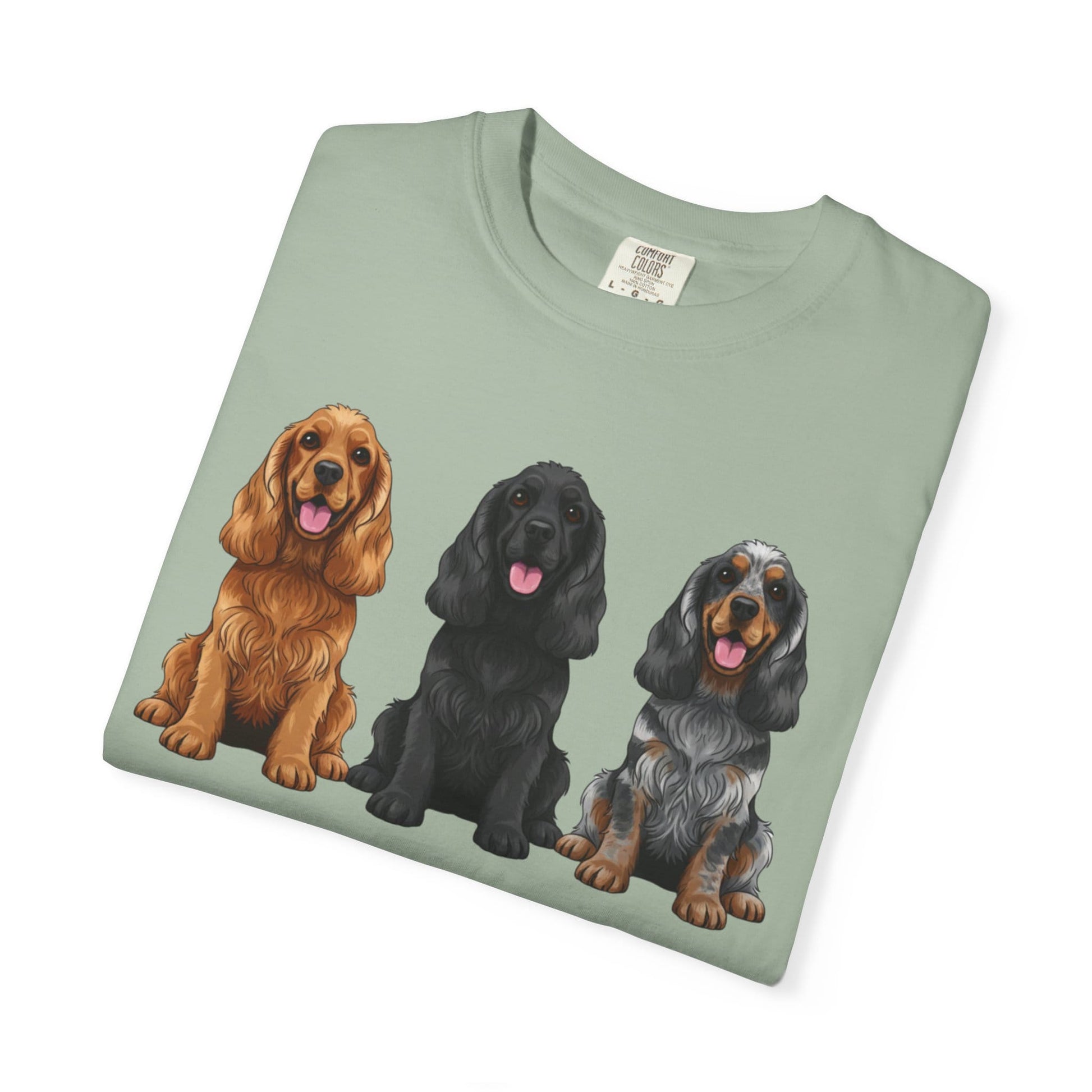 Cocker Spaniel Sit Show Premium Tee