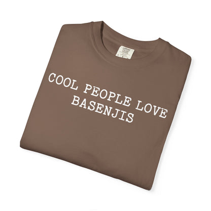 Cool People Love Basenjis Premium Tee