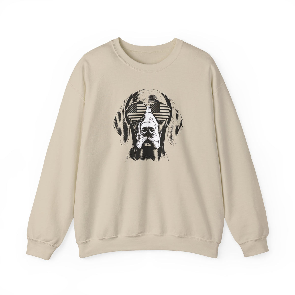 Vizsla Flag Shades Crewneck Sweatshirt