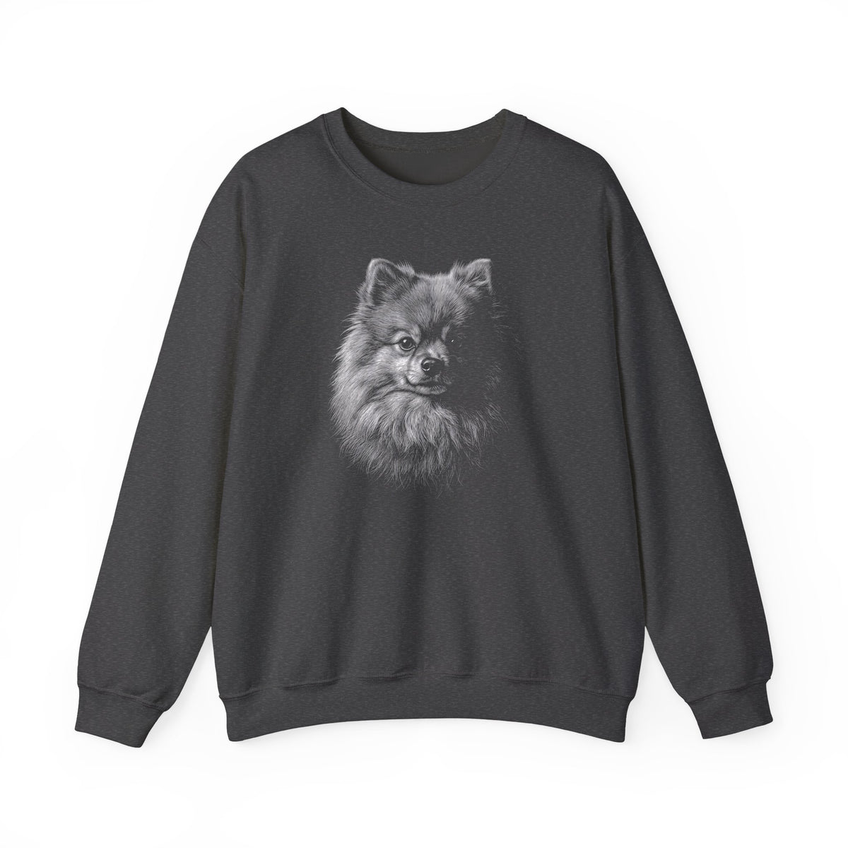 Pomeranian Engraved Crewneck Sweatshirt