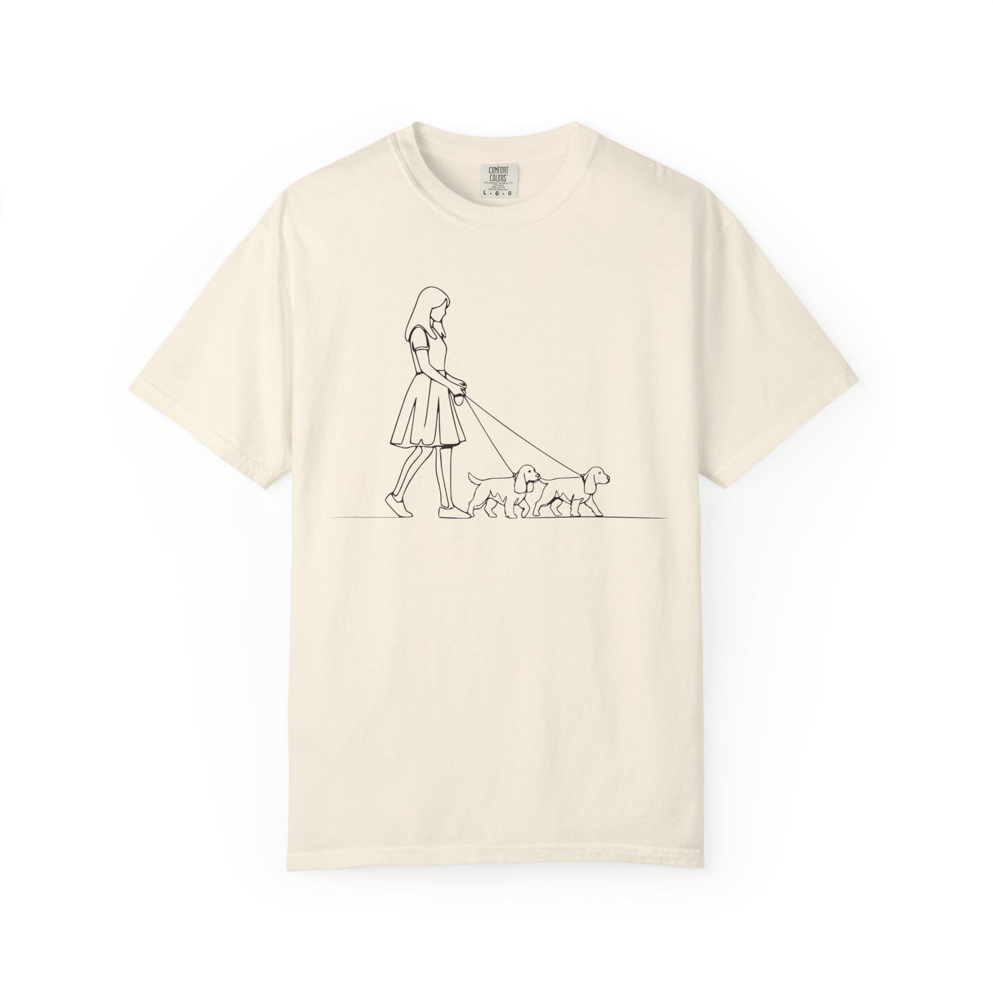Cocker Spaniel Walking Premium Tee