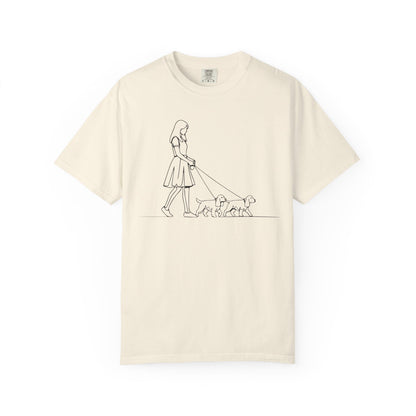 Cocker Spaniel Walking Premium Tee