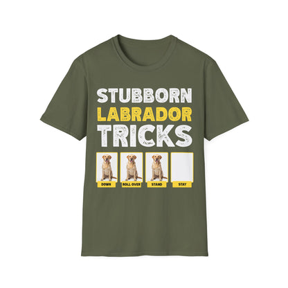 Stubborn Labrador Tricks Tee