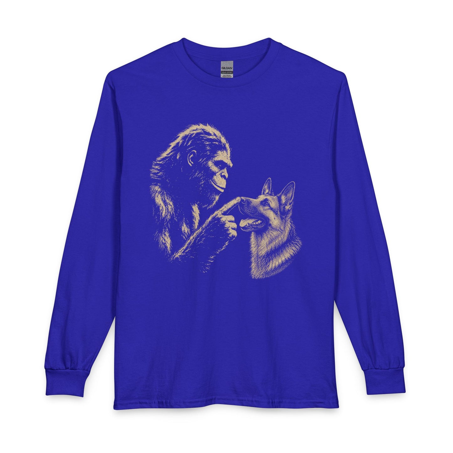 Bigfoot German Shepherd Boop Long Sleeve