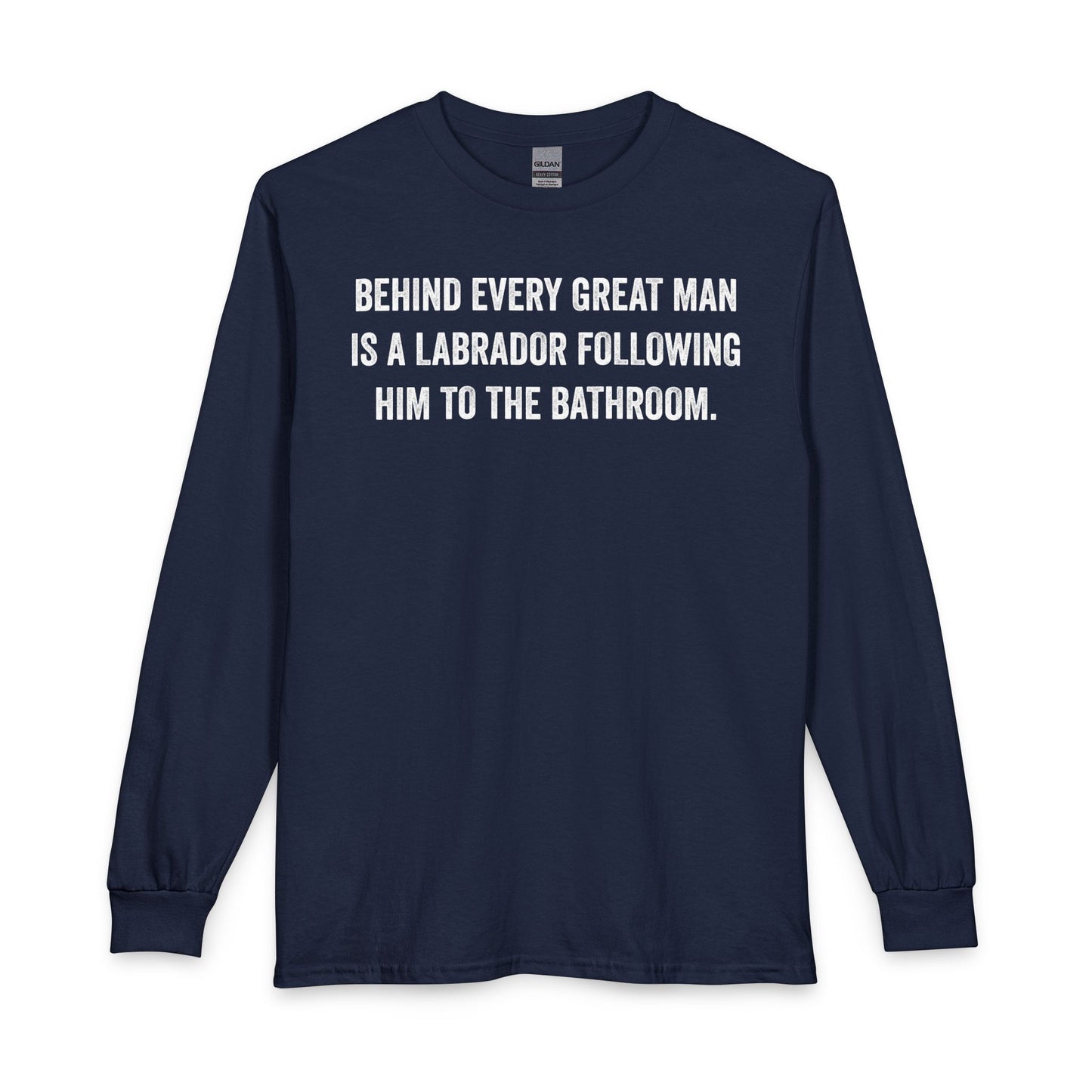 Great Man Labrador Long Sleeve Navy