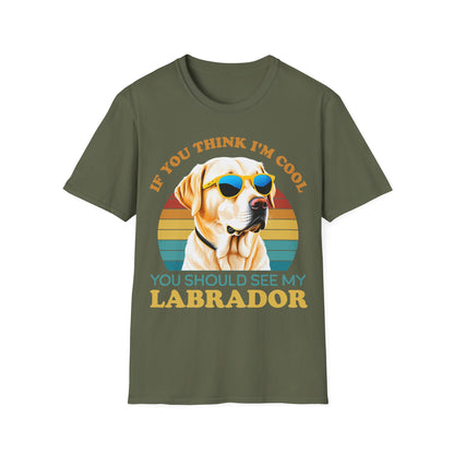 Cool Yellow Labrador Tee