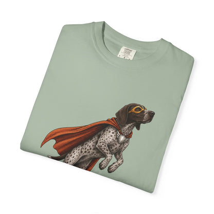 German Shorthaired  Pointer Superhero Premium Tee