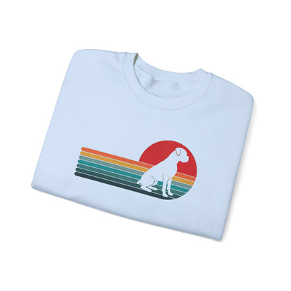 Boxer Retro Crewneck Sweatshirt