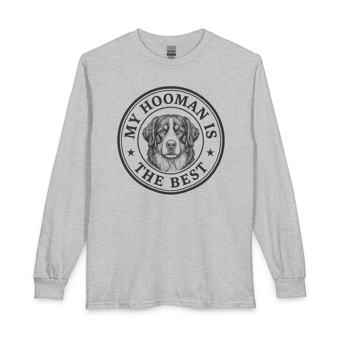 Bernese Mountain Dog My Hooman Long Sleeve