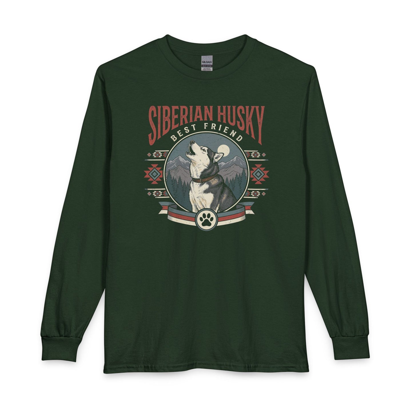 Siberian Husky Best Friend Long Sleeve