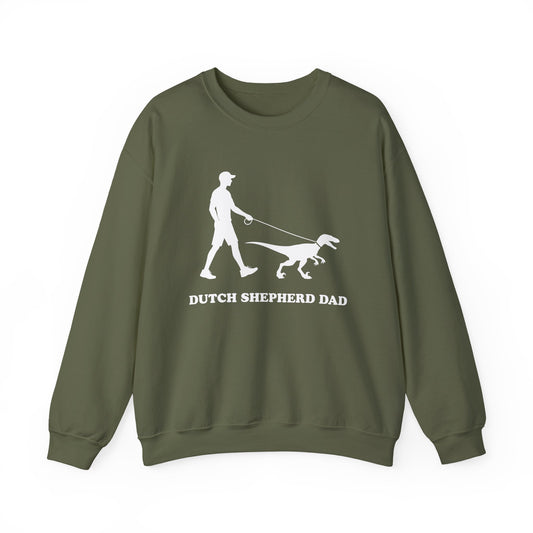 Dutch Shepherd Dad Crewneck Sweatshirt