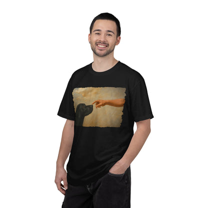 God Creates Black Lab Premium Tee