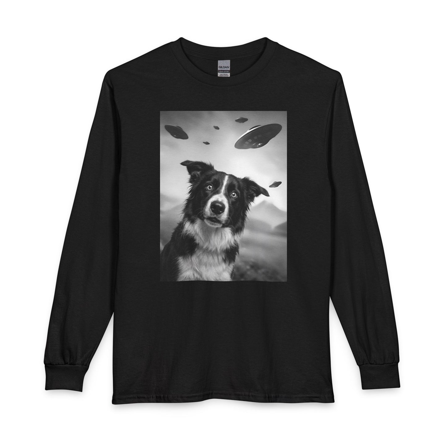 Border Collie UFO Long Sleeve