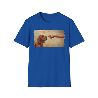 God Creates Redbone Coonhound