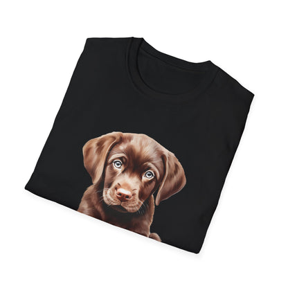 Cute Chocolate Labrador Puppy Tee