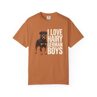 Rottweiler Hairy German Boys Premium Tee