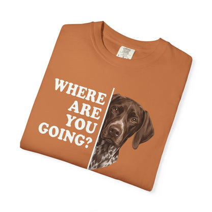 German Shorthaired Pointer Followning Premium Tee