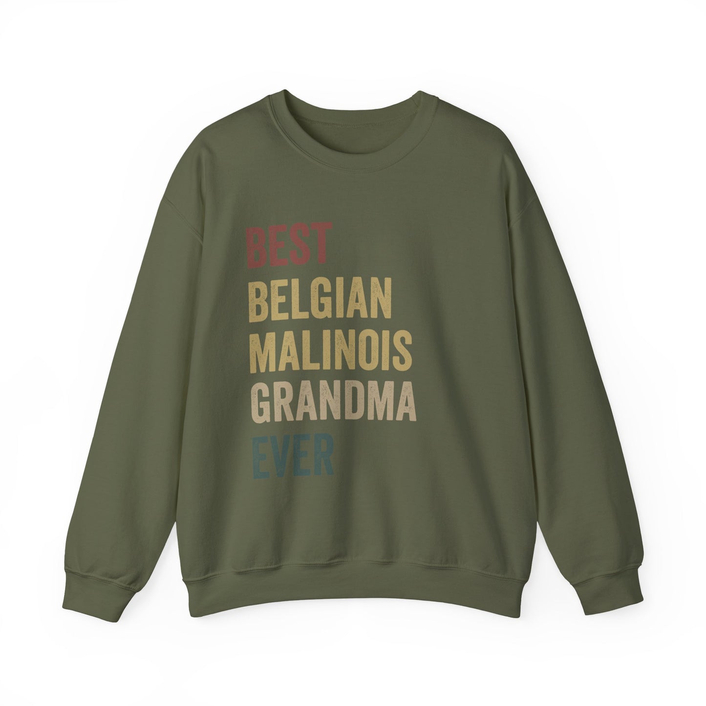 Belgian Malinois Grandma Crewneck Sweatshirt