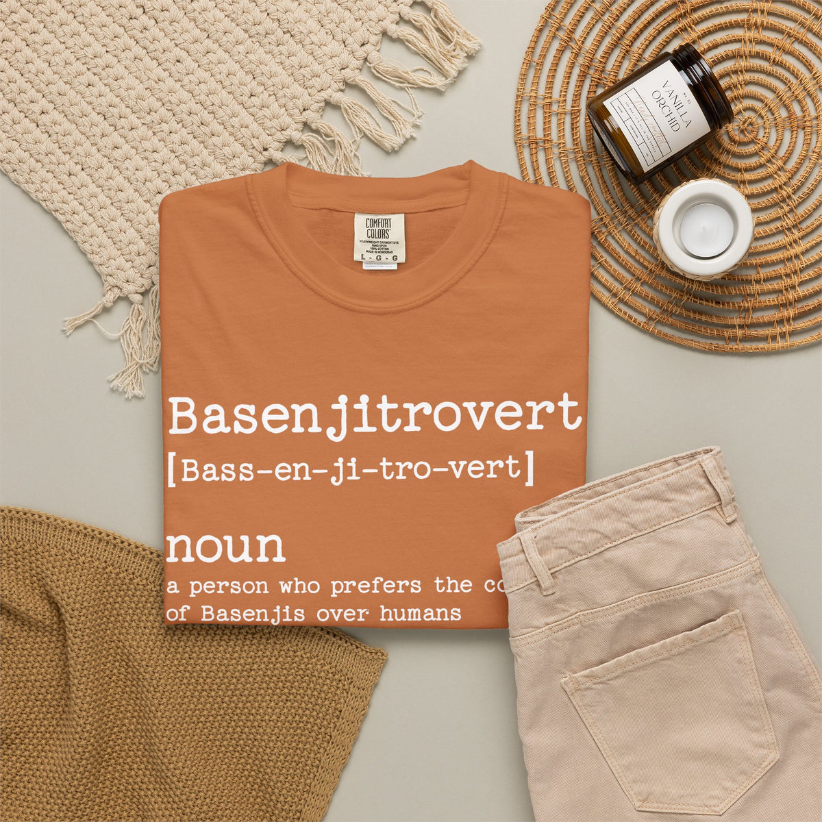 Basenji Basenjitrovert Premium Tee