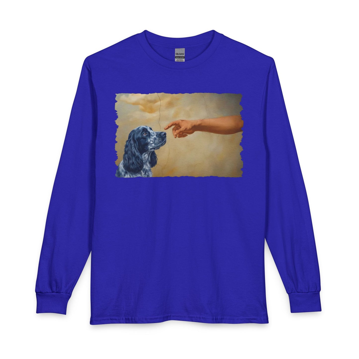 God Creates Blue Roan Cocker Spaniel Long Sleeve