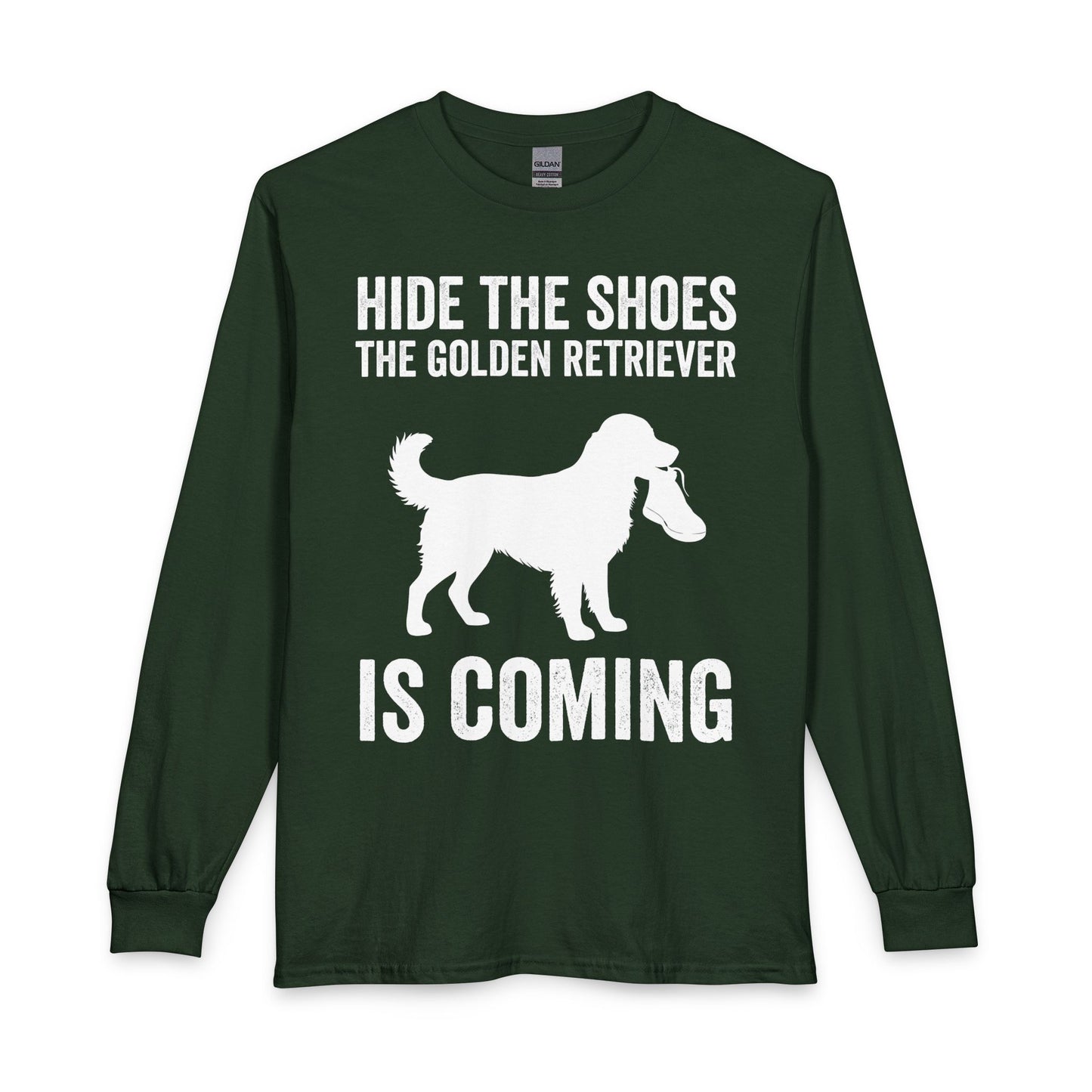 Golden Retriever Shoe Stealer Long Sleeve