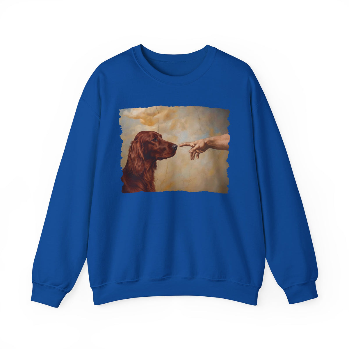 Irish Setter Creation Crewneck Sweatshirt