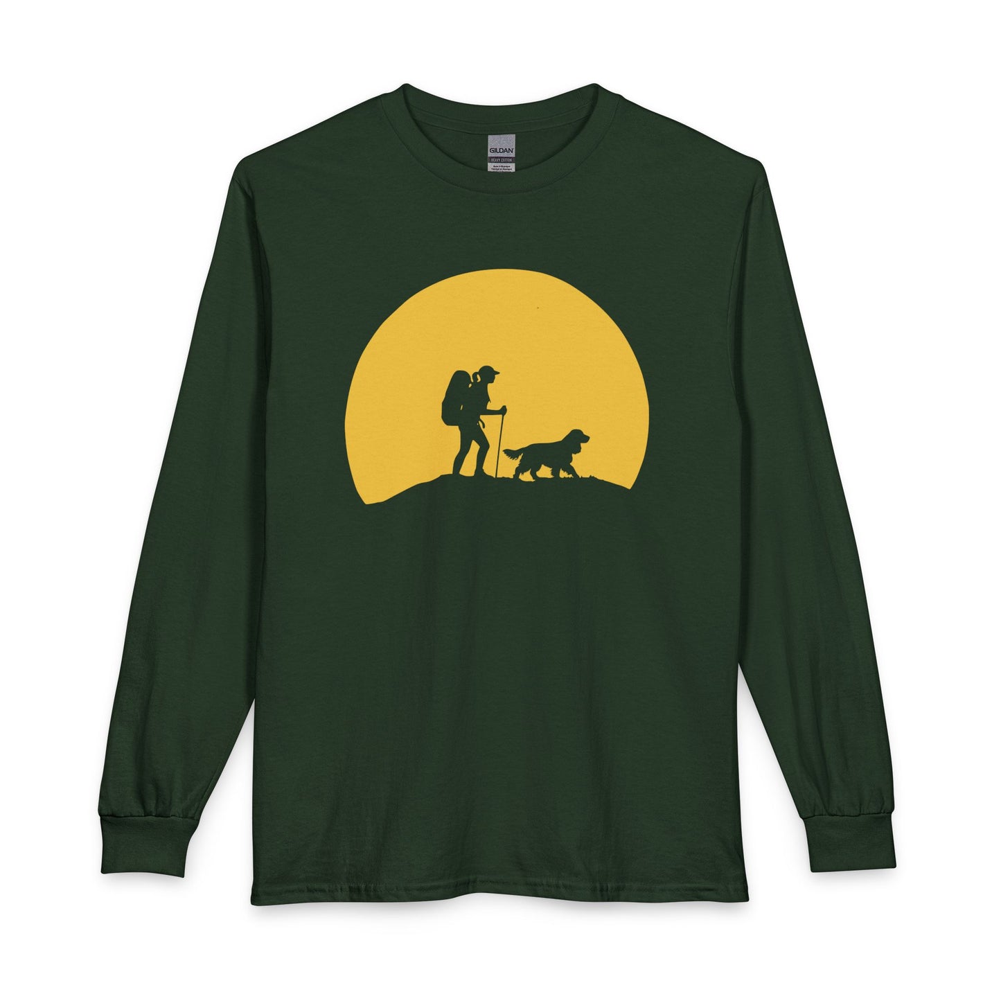 Cocker Spaniel Hiking Long Sleeve