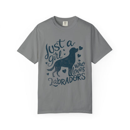 Girl Loves Labrador Premium Tee