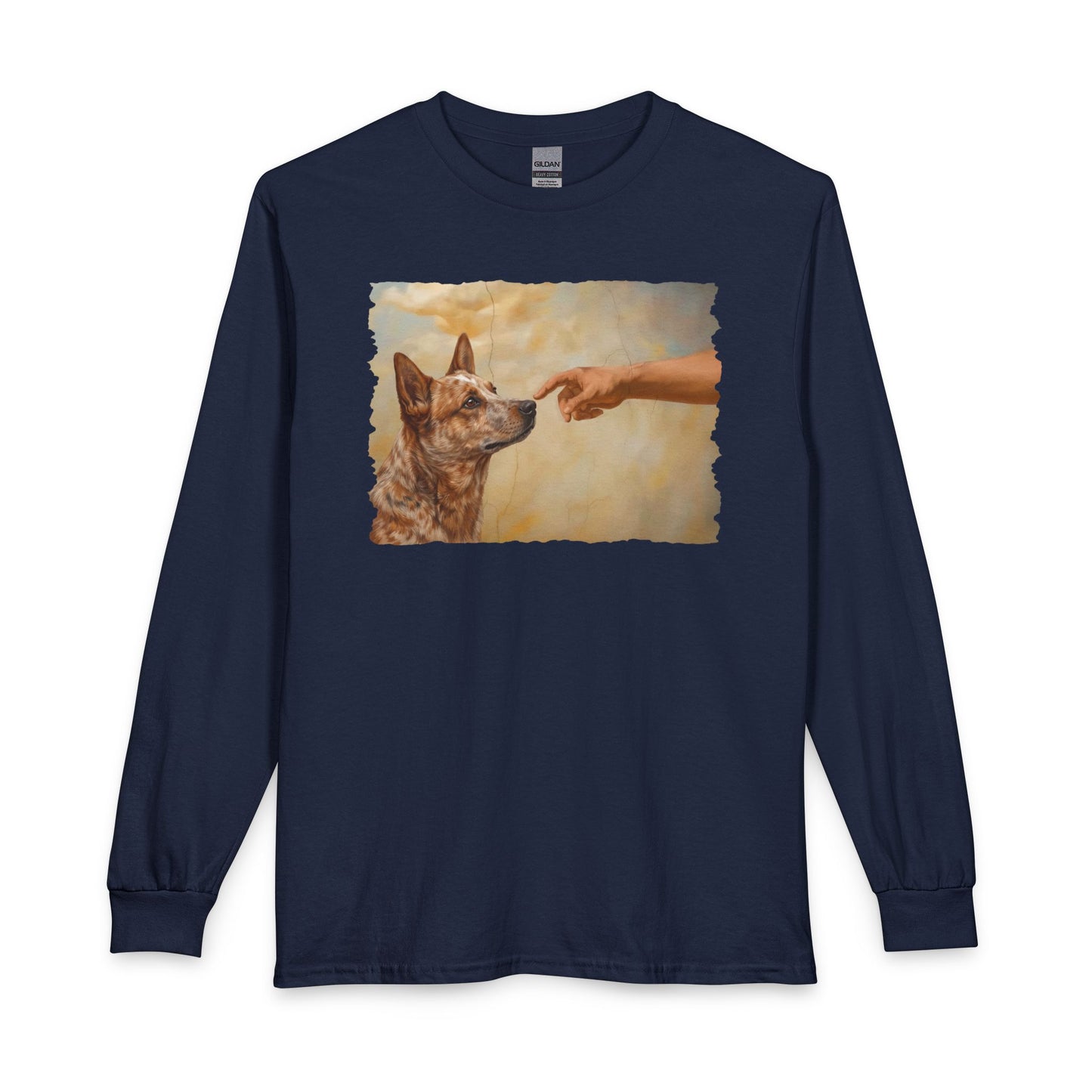 God Creates Red Heeler Long Sleeve
