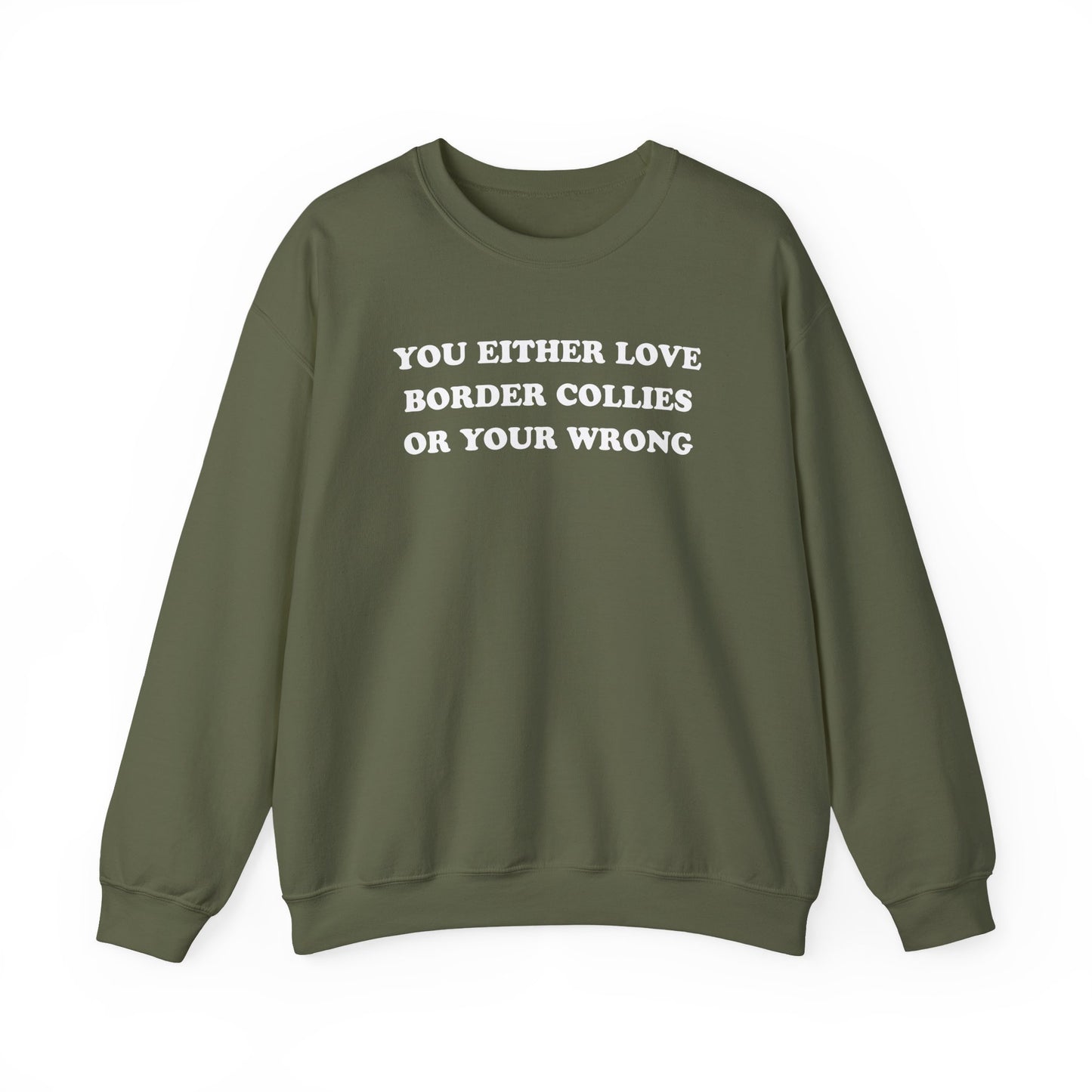 Love Border Collies Crewneck Sweatshirt