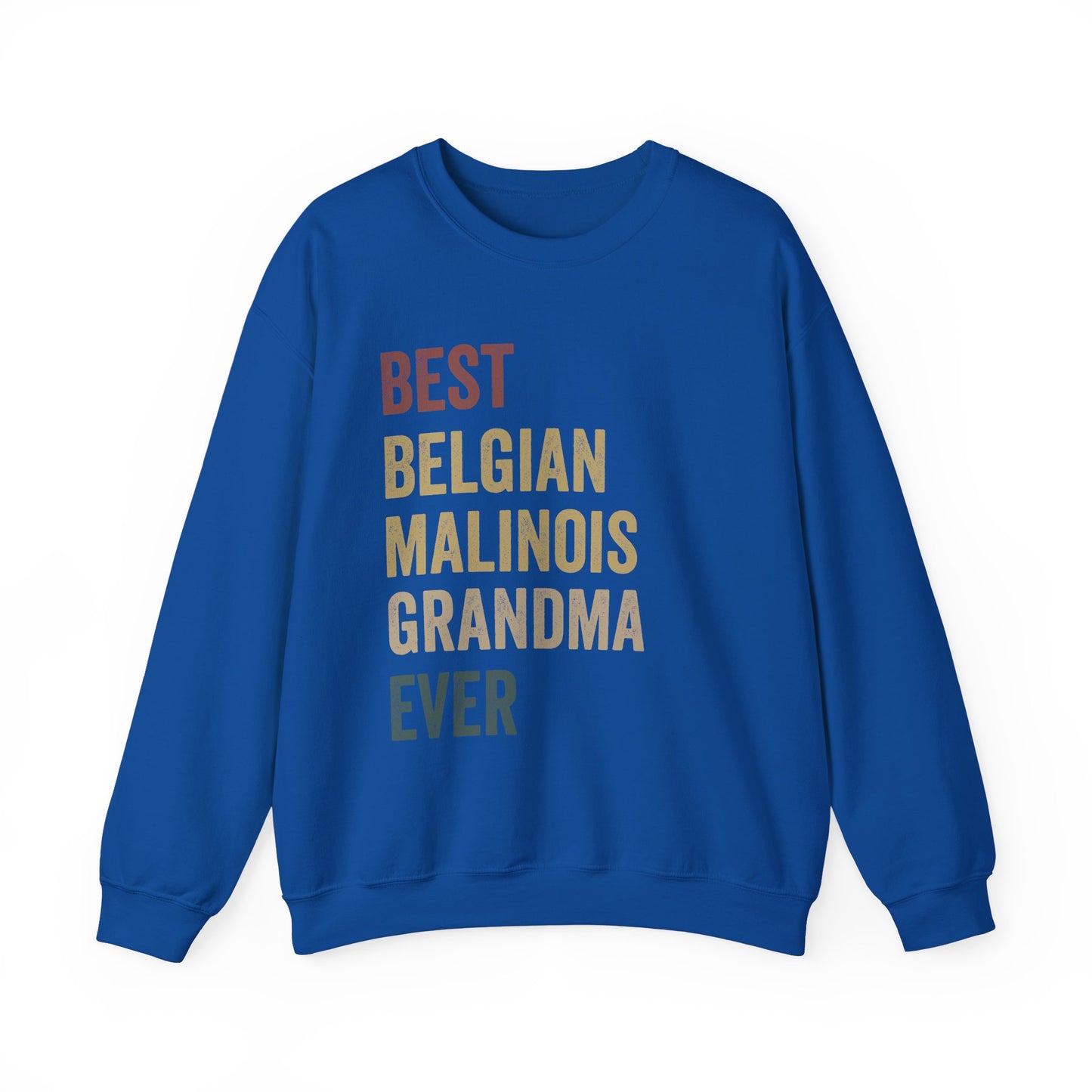Belgian Malinois Grandma Crewneck Sweatshirt