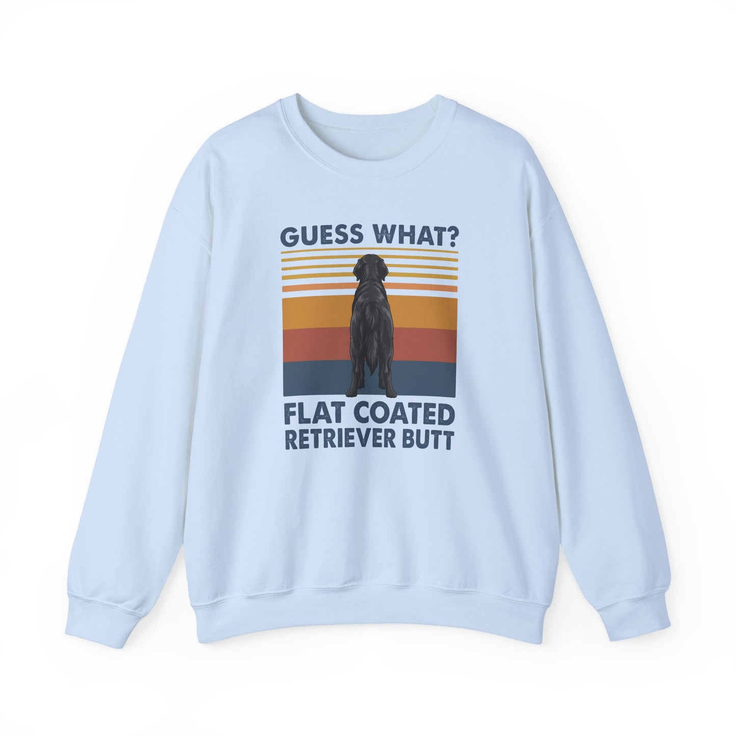 Flat Coated Retriever Butt Crewneck Sweatshirt